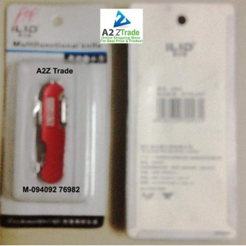 5 in 1 Multi Functional Swiss Pocket Army Knife-ILID-Red Colour-Imported At Rs.349 Only